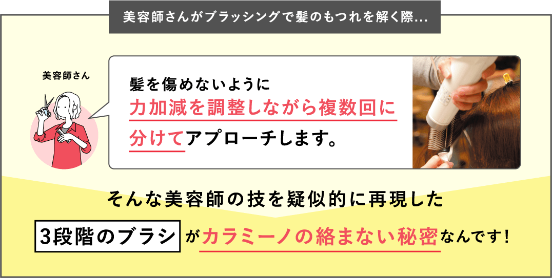 美しく健やかな髪をキープするのに欠かせないブラッシングは美髪の原点